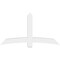 Ekena Millwork Bellingham Architectural Grade PVC Gable Bracket, 72"W x 39"H x 6"D x 6"F, 13/12 Pitch GBP072X39X0606BEL00 - alternate 2
